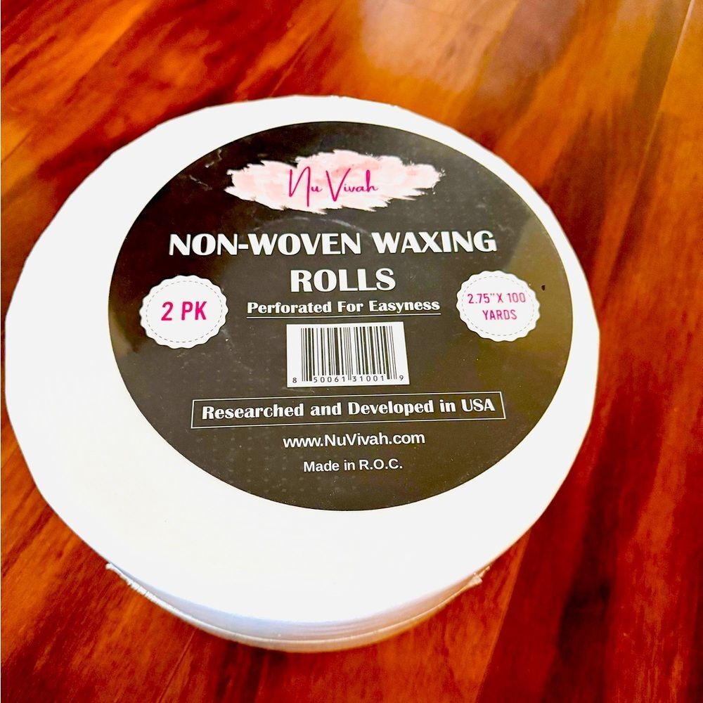 2Pk Non-Woven Waxing Rolls Total Of 200 Yards